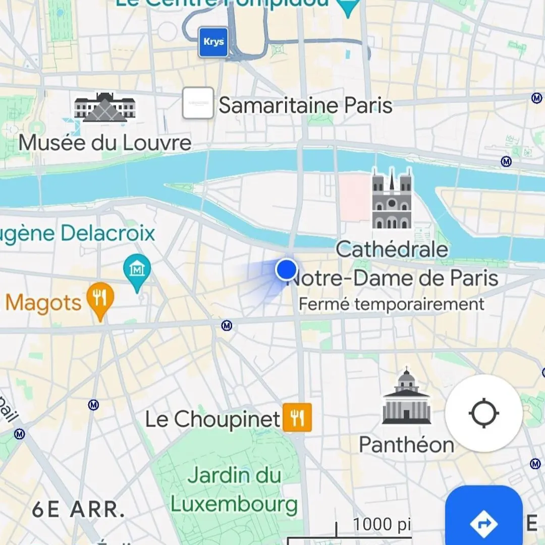 Appartement Haussmannien Saint Michel Notre Dame Paris France